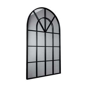 Arched Rome Mirror - Black