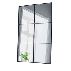 Manhattan Window Mirror - Black