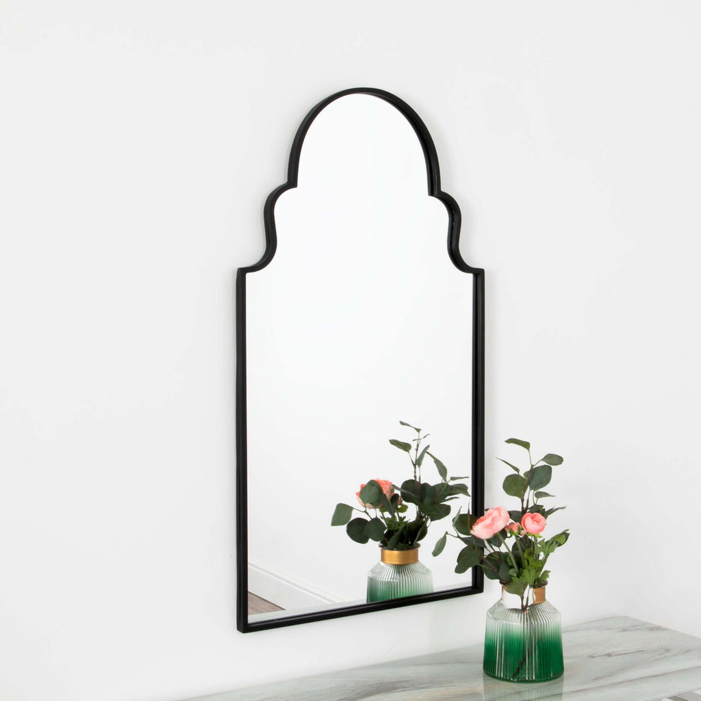 Algiers Wall Mirror - Black