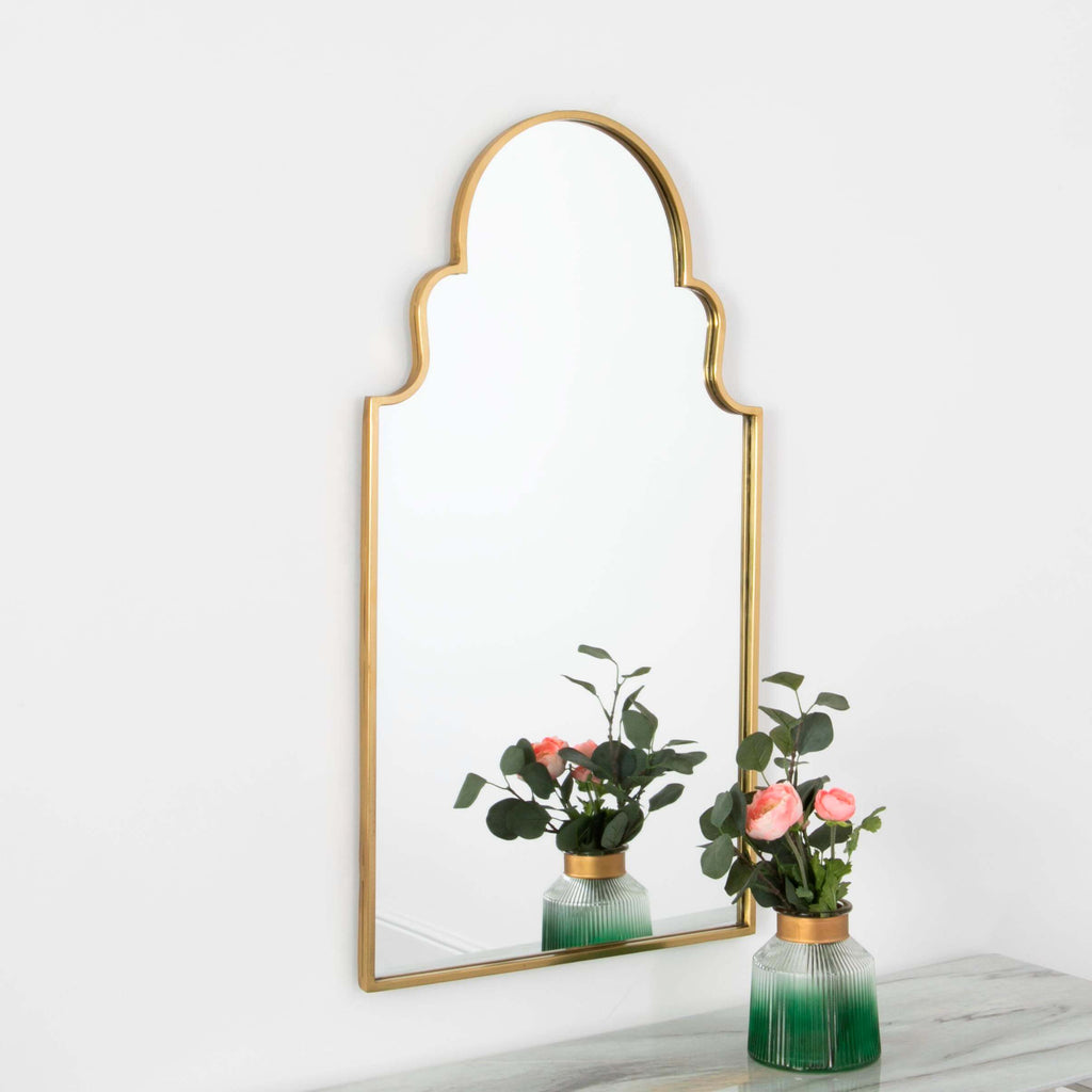 Algiers Wall Mirror - Gold