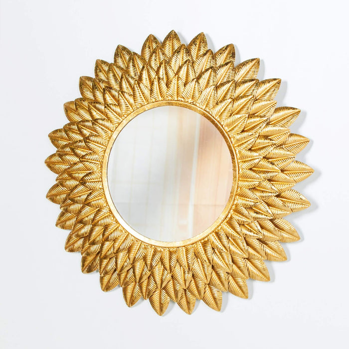 Sunburst Metal Wall Mirror