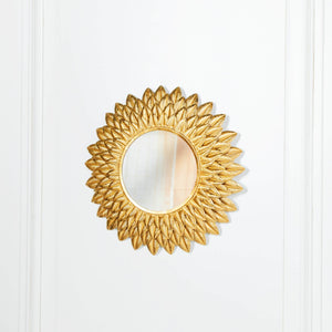 Sunburst Metal Wall Mirror