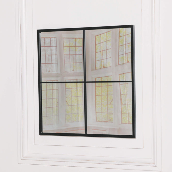 Windowpane Wall Mirror - 4 Panels